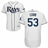 Tampa Bay Rays #53 Alex Cobb White Flexbase Stitched Jersey DingZhi,baseball caps,new era cap wholesale,wholesale hats