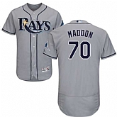 Tampa Bay Rays #70 Joe Maddon Gray Flexbase Stitched Jersey DingZhi,baseball caps,new era cap wholesale,wholesale hats