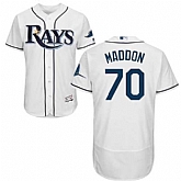 Tampa Bay Rays #70 Joe Maddon White Flexbase Stitched Jersey DingZhi,baseball caps,new era cap wholesale,wholesale hats