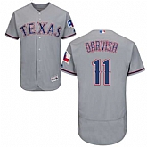 Texas Rangers #11 Yu Darvish Gray Flexbase Stitched Jersey DingZhi,baseball caps,new era cap wholesale,wholesale hats