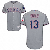 Texas Rangers #13 Joey Gallo Gray Flexbase Stitched Jersey DingZhi,baseball caps,new era cap wholesale,wholesale hats