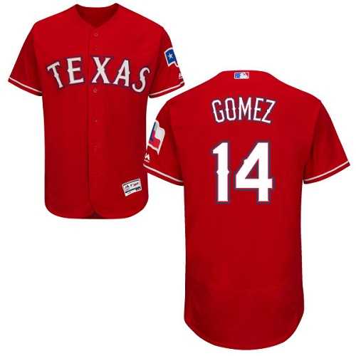 Texas Rangers #14 Carlos Gomez Red Flexbase Stitched Jersey DingZhi