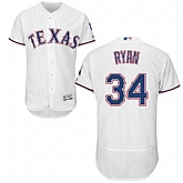 Texas Rangers #34 Nolan Ryan White Flexbase Stitched Jersey DingZhi,baseball caps,new era cap wholesale,wholesale hats