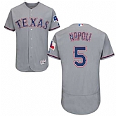 Texas Rangers #5 Mike Napoli Gray Flexbase Stitched Jersey DingZhi,baseball caps,new era cap wholesale,wholesale hats
