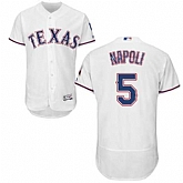 Texas Rangers #5 Mike Napoli White Flexbase Stitched Jersey DingZhi,baseball caps,new era cap wholesale,wholesale hats