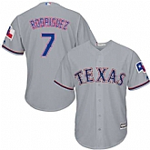 Texas Rangers #7 Ivan Rodriguez Gray New Cool Base Stitched Jersey DingZhi,baseball caps,new era cap wholesale,wholesale hats