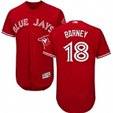 Toronto Blue Jays #18 Darwin Barney Red Flexbase Stitched Jersey DingZhi,baseball caps,new era cap wholesale,wholesale hats