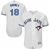 Toronto Blue Jays #18 Darwin Barney White Flexbase Stitched Jersey DingZhi,baseball caps,new era cap wholesale,wholesale hats