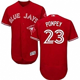 Toronto Blue Jays #23 Dalton Pompey Red Flexbase Stitched Jersey DingZhi,baseball caps,new era cap wholesale,wholesale hats