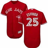 Toronto Blue Jays #25 Marco Estrada Red Flexbase Stitched Jersey DingZhi,baseball caps,new era cap wholesale,wholesale hats