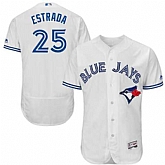 Toronto Blue Jays #25 Marco Estrada White Flexbase Stitched Jersey DingZhi,baseball caps,new era cap wholesale,wholesale hats