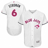 Toronto Blue Jays #6 Marcus Stroman White Mother's Day Flexbase Stitched Jersey DingZhi,baseball caps,new era cap wholesale,wholesale hats