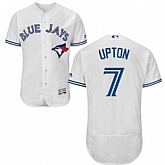 Toronto Blue Jays #7 Melvin Upton White Flexbase Stitched Jersey DingZhi,baseball caps,new era cap wholesale,wholesale hats