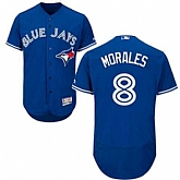 Toronto Blue Jays #8 Kendrys Morales Blue Flexbase Stitched Jersey DingZhi,baseball caps,new era cap wholesale,wholesale hats
