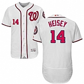 Washington Nationals #14 Chris Heisey White Flexbase Stitched Jersey DingZhi,baseball caps,new era cap wholesale,wholesale hats
