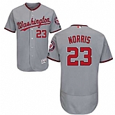 Washington Nationals #23 Derek Norris Gray Flexbase Stitched Jersey DingZhi,baseball caps,new era cap wholesale,wholesale hats