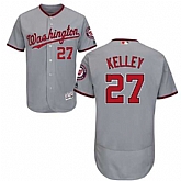 Washington Nationals #27 Shawn Kelley Gray Flexbase Stitched Jersey DingZhi,baseball caps,new era cap wholesale,wholesale hats