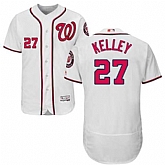 Washington Nationals #27 Shawn Kelley White Flexbase Stitched Jersey DingZhi,baseball caps,new era cap wholesale,wholesale hats