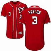 Washington Nationals #3 Michael Taylor Red Flexbase Stitched Jersey DingZhi,baseball caps,new era cap wholesale,wholesale hats