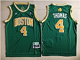 Boston Celtics #4 Isaiah Thomas Green St. Patrick's Day Swingman Jersey,baseball caps,new era cap wholesale,wholesale hats