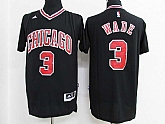 Chicago Bulls #3 Dwayne Wade Black Pride Swingman Jersey,baseball caps,new era cap wholesale,wholesale hats