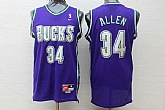 Chicago Bulls #34 Ray Allen Purple Nike Jersey,baseball caps,new era cap wholesale,wholesale hats