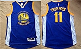 Golden State Warriors #11 Klay Thompson Blue Swingman Jersey,baseball caps,new era cap wholesale,wholesale hats