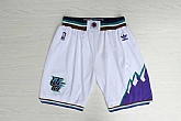 Jazz White Hardwood Classics Shorts,baseball caps,new era cap wholesale,wholesale hats