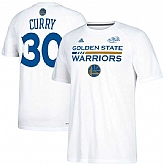 Men's Golden State Warriors 30 Stephen Curry White 2017 NBA Finals Bound Gametime Shooter T-shirt FengYun,baseball caps,new era cap wholesale,wholesale hats