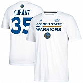 Men's Golden State Warriors 35 Kevin Durant White 2017 NBA Finals Bound Gametime Shooter T-shirtirt FengYun,baseball caps,new era cap wholesale,wholesale hats