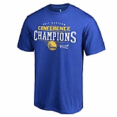Men's Golden State Warriors Fanatics Branded Blue 2017 Western Conference Champions Big & Tall Crossover T-shirt FengYun,baseball caps,new era cap wholesale,wholesale hats