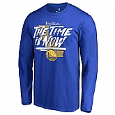 Men's Golden State Warriors Fanatics Branded Royal 2017 NBA Finals Bound Long Sleeve T-shirt FengYun,baseball caps,new era cap wholesale,wholesale hats