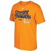 Men's Golden State Warriors Gold On Court 2016 NBA Playoffs Team Phrase T-shirt FengYun,baseball caps,new era cap wholesale,wholesale hats