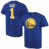 Men's Golden State Warriors Royal 1 Dad T-shirt FengYun,baseball caps,new era cap wholesale,wholesale hats