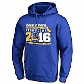 Men's Golden State Warriors Royal 2016 Western Conference Champions Back 2 Back Hoodie FengYun,baseball caps,new era cap wholesale,wholesale hats