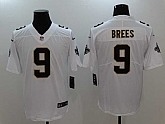 Nike Limited New Orleans Saints #9 Brees White Vapor Untouchable Jersey,baseball caps,new era cap wholesale,wholesale hats