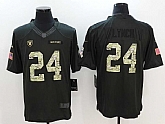 Nike Limited Oakland Raiders #24 Marshawn Lynch Black Salute To Service Jersey,baseball caps,new era cap wholesale,wholesale hats