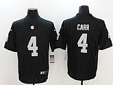 Nike Limited Oakland Raiders #4 Derek Carr Black Vapor Untouchable Jersey,baseball caps,new era cap wholesale,wholesale hats