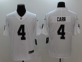 Nike Limited Oakland Raiders #4 Derek Carr White Vapor Untouchable Jersey,baseball caps,new era cap wholesale,wholesale hats