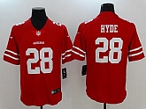 Nike Limited San Francisco 49ers #28 Carlos Hyde Red Vapor Untouchable Jersey,baseball caps,new era cap wholesale,wholesale hats