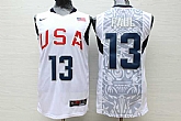 Team USA Basketball #13 Chris Paul White Nike Stitched Jersey,baseball caps,new era cap wholesale,wholesale hats