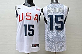 Team USA Basketball #15 Carmelo Anthony White Nike Stitched Jersey,baseball caps,new era cap wholesale,wholesale hats