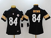 Women Limited Nike Pittsburgh Steelers #84 Antonio Brown Black Vapor Untouchable Jersey,baseball caps,new era cap wholesale,wholesale hats