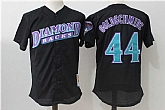 Arizona Diamondbacks #44 Paul Goldschmidt Black Cooperstown Collection Mesh Batting Practice Jersey,baseball caps,new era cap wholesale,wholesale hats