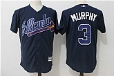 Atlanta Braves #3 Dale Murphy Navy Blue New Cool Base Stitched Jersey,baseball caps,new era cap wholesale,wholesale hats