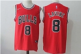 Chicago Bulls #8 Zach LaVine Red Nike Stitched Jersey,baseball caps,new era cap wholesale,wholesale hats