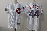 Chicago Cubs #44 Anthony Rizzo White 2017 Stars & Stripes Flexbase Jersey,baseball caps,new era cap wholesale,wholesale hats