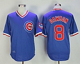 Chicago Cubs #8 Andre Dawson Blue 1987 Cooperstown Collection Jersey,baseball caps,new era cap wholesale,wholesale hats