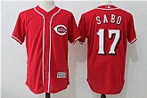 Cincinnati Reds #17 Chris Sabo Red New Cool Base Stitched Jersey,baseball caps,new era cap wholesale,wholesale hats