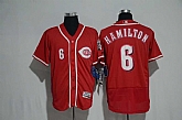Cincinnati Reds #6 Billy Hamilton Red Flexbase Stitched Jersey,baseball caps,new era cap wholesale,wholesale hats